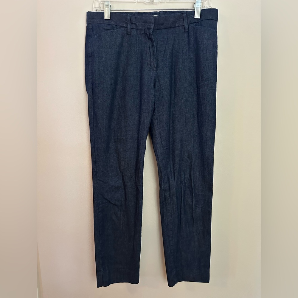 GAP Slim Cropped Light Denim Pants Size 4 EUC